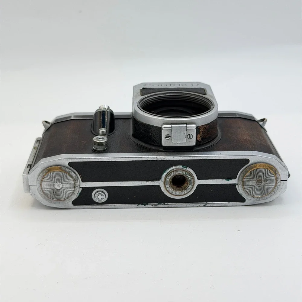 Contax D Zeiss Ikon VEB 35mm SLR Film Camera Body East Germany Vintage M42 Mount